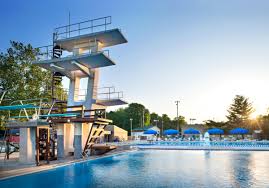 High diving pools